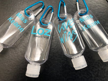 Load image into Gallery viewer, Refillable Key-ring Bottles