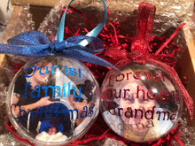 Load image into Gallery viewer, Photo/Memorial Baubles