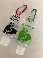 Load image into Gallery viewer, Refillable Key-ring Bottles
