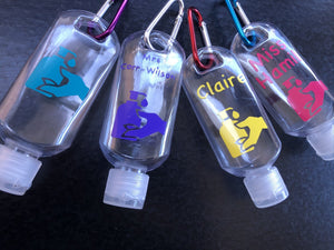 Refillable Key-ring Bottles