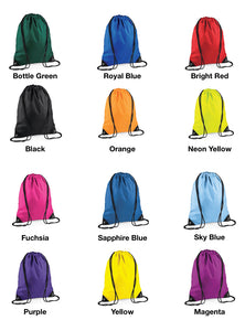 Personalised Drawstring Backpack